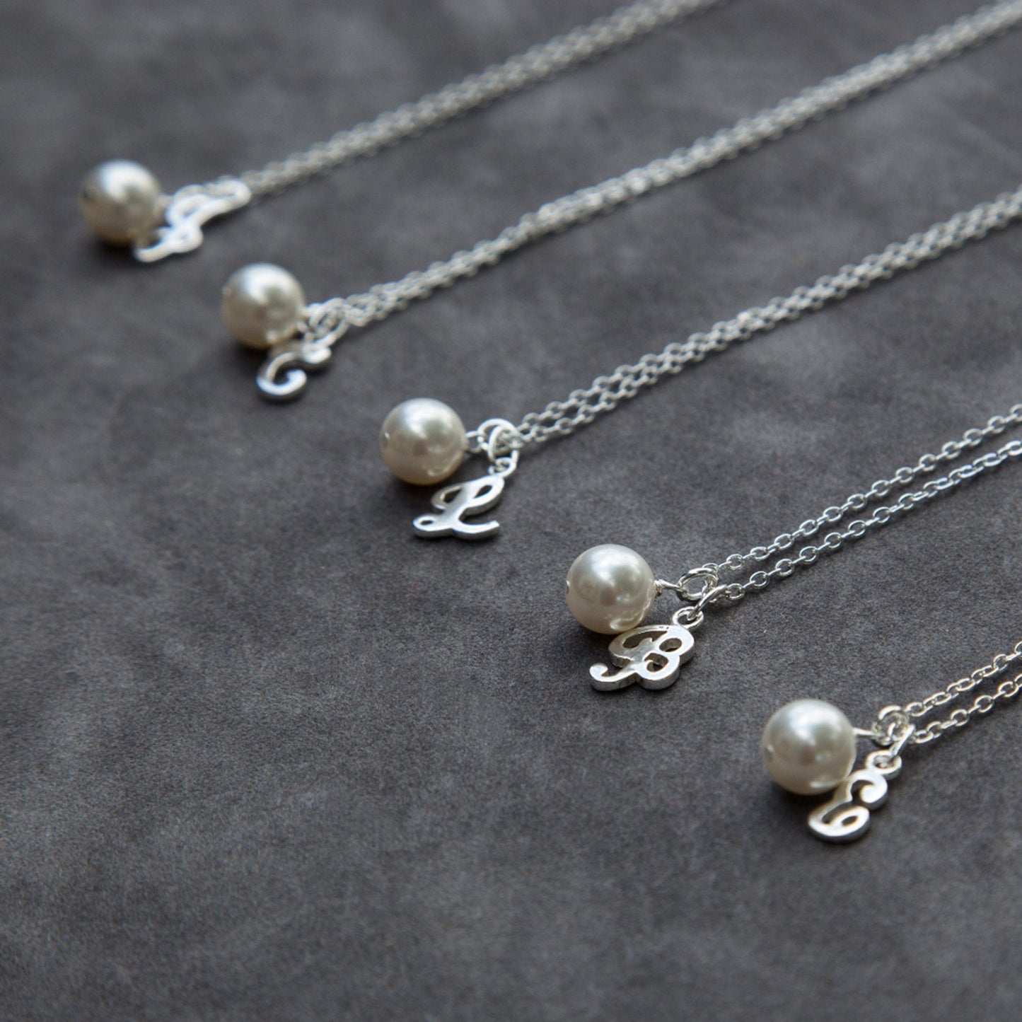 Bridal Party Jewelry in Sterling Silver